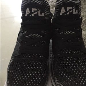 APL Sneaker Black and Chrome